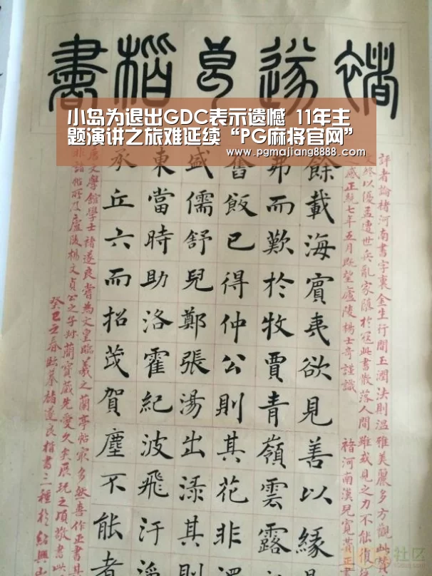小岛为退出GDC表示遗憾 11年主题演讲之旅难延续“PG麻将官网”(图3) PG麻将官网