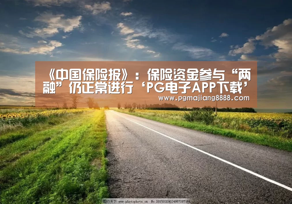 《中国保险报》:保险资金参与“两融”仍正常进行‘PG电子APP下载’(图1) PG麻将官网
